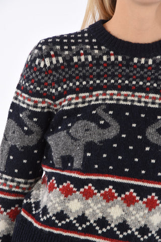 wool crew-neck sweater