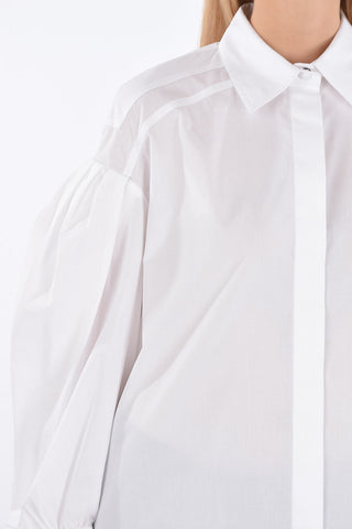 Oversized Puff Sleeve Shirt