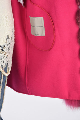 Overcoat with Fur Detail