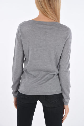 wool crew-neck sweater