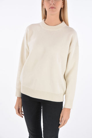 maglia girocollo in cashmere