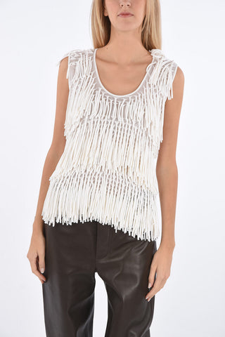 Top with All Over Fringes