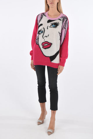 COUTURE! Embroidered Oversized Sweater