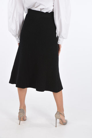 Ribbed DISTORTED Wool Longuette
