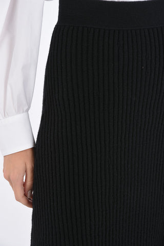 Ribbed DISTORTED Wool Longuette