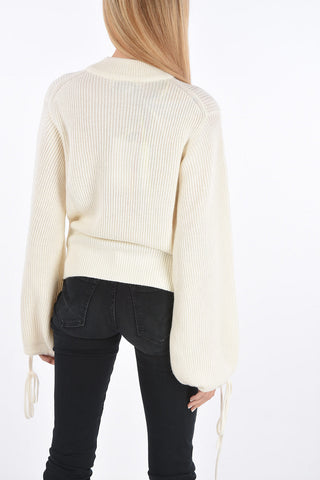 maglia mock a costine
