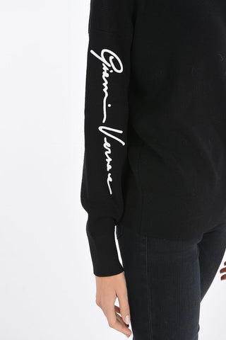maglia girocollo in lana