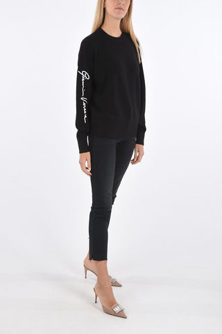 maglia girocollo in lana