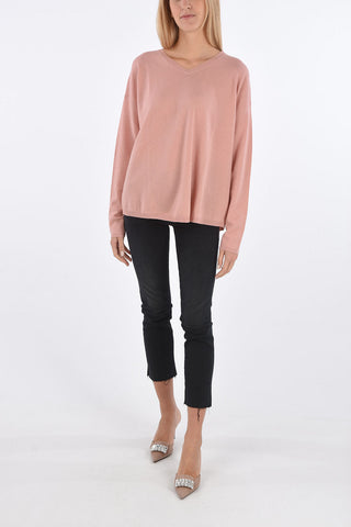wool v-neck sweater