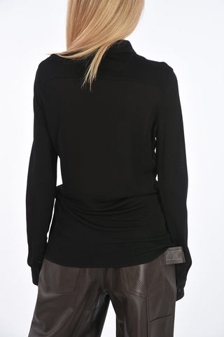 Long Sleeves Shirt with Front Buttoning