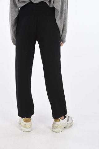 cashmere drawstring waist pants