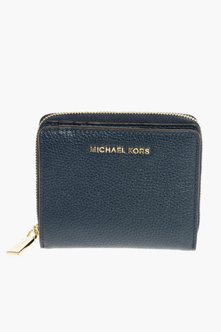 textured leather wallet