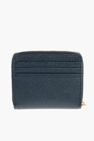 textured leather wallet