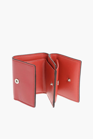 leather mini wallet