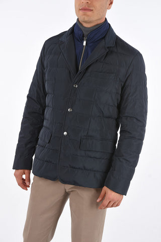 ID OUTDOOR Piumino con Dettaglio Removibile in Maglia