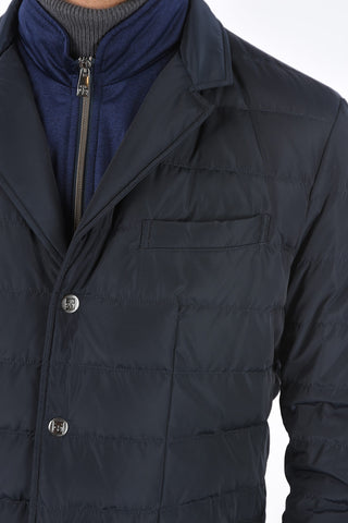 ID OUTDOOR Down Jacket with Detatchable Knit Detail