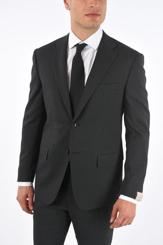 2 Buttons STRETCH MANTUA Suit with Notch Lapel