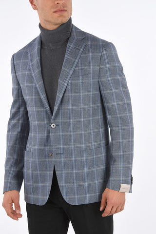 Windowpane Check GATE Patch Pocket Blazer