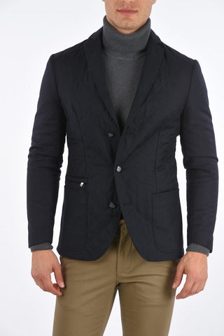 ID 3 Quilted Blazer with 3 Pockets