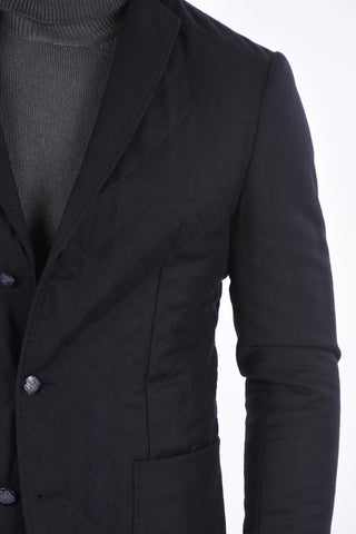 ID 3 Quilted Blazer with 3 Pockets