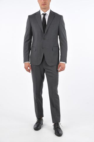 CC COLLECTION Hairline Stripes RIGHT 2 Button Suit