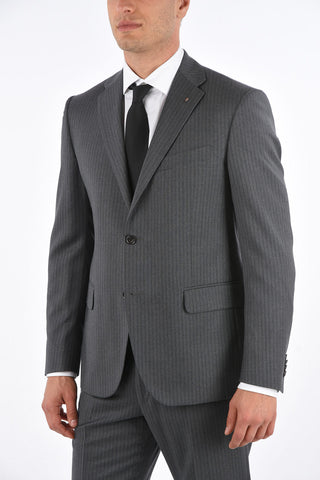 CC COLLECTION Hairline Stripes RIGHT 2 Button Suit