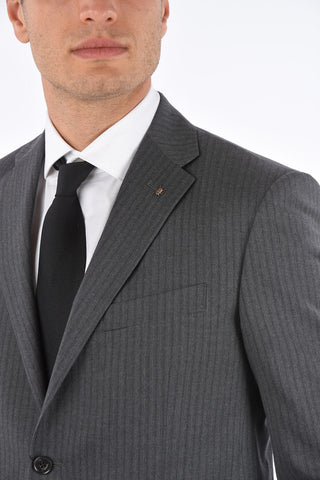 CC COLLECTION Hairline Stripes RIGHT 2 Button Suit