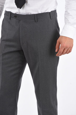 CC COLLECTION Hairline Stripes RIGHT 2 Button Suit
