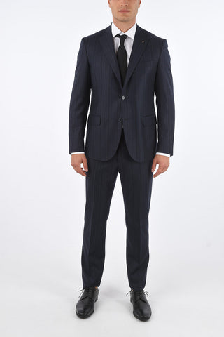 2 Buttons Pinstriped MANTUA Suit