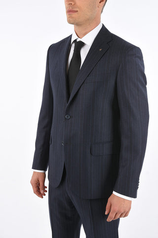 2 Buttons Pinstriped MANTUA Suit