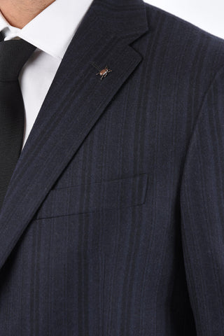 2 Buttons Pinstriped MANTUA Suit