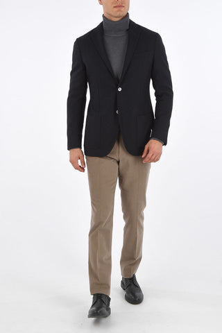 Half-lined Blazer with Patch Pockets