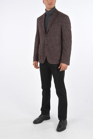 CC COLLECTION Bouclé Blazer with Patch Pocket