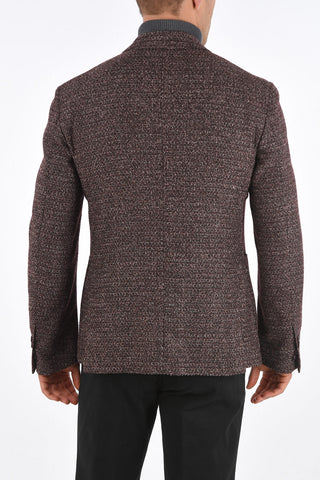CC COLLECTION Bouclé Blazer with Patch Pocket