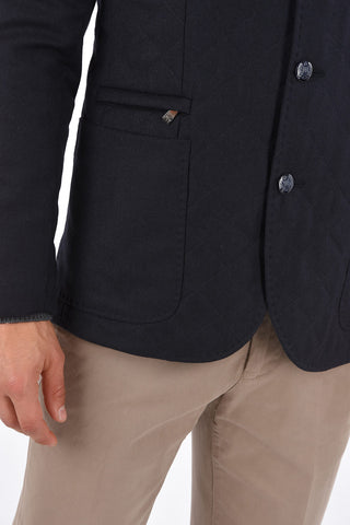 ID OUTDOOR Giacca Trapuntata in Lana e Cashmere