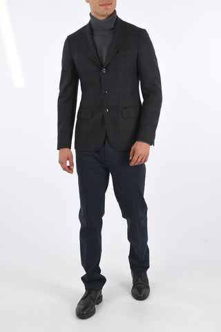 CC COLLECTION REWARD Blazer Foderato 3 Bottoni Mini Check