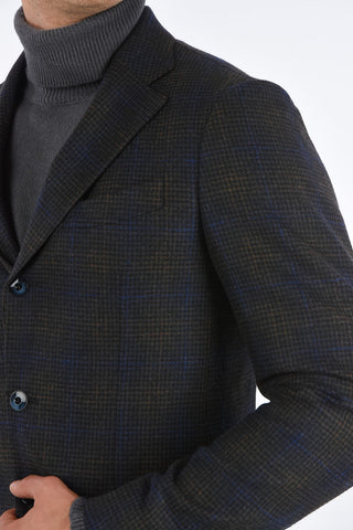CC COLLECTION REWARD Blazer Foderato 3 Bottoni Mini Check