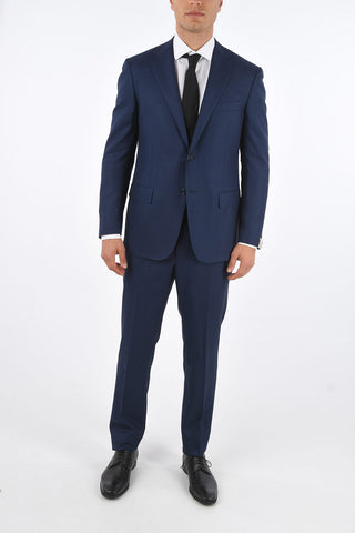 2 Buttons MANTUA Suit with Flap Pockets