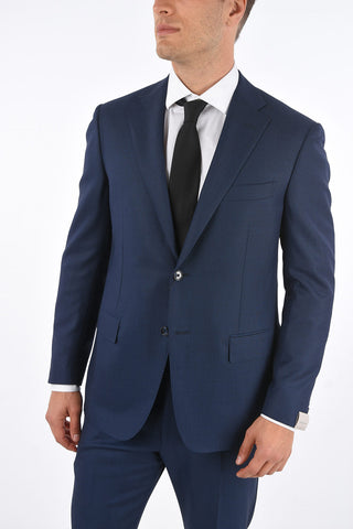 2 Buttons MANTUA Suit with Flap Pockets