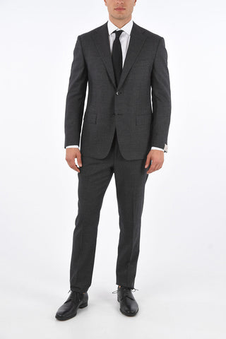 Jetted Pocket MANTUA District Check Suit