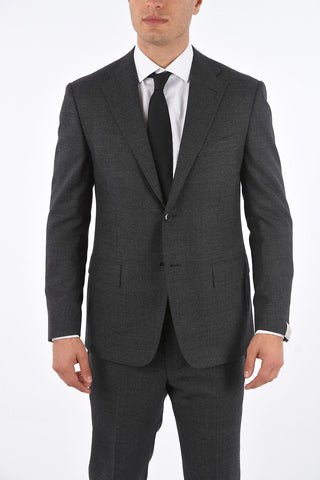 Jetted Pocket MANTUA District Check Suit