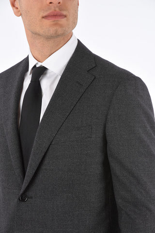 Jetted Pocket MANTUA District Check Suit