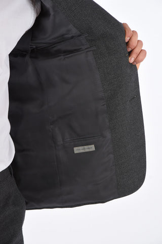 Jetted Pocket MANTUA District Check Suit