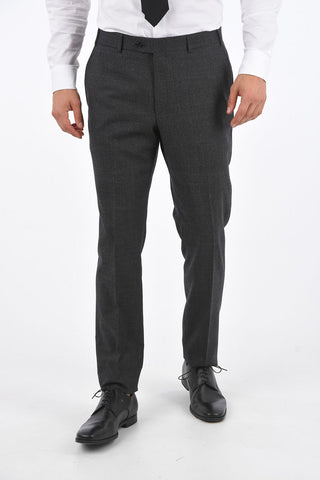 Jetted Pocket MANTUA District Check Suit