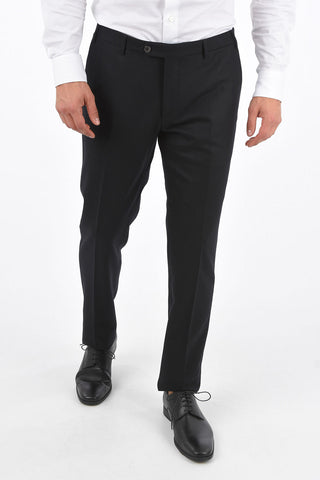 Virgin Wool CEREMONY ACADEMY Suit with Peak Lapel