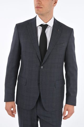 CC COLLECTION Windowpane Check RIGHT Suit