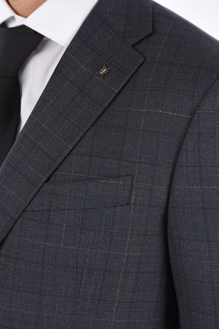 CC COLLECTION Windowpane Check RIGHT Suit