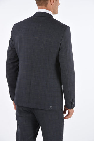 CC COLLECTION Windowpane Check RIGHT Suit