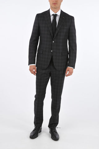 CC COLLECTION Plaid RIGHT 2 Button Suit