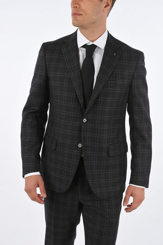 CC COLLECTION Plaid RIGHT 2 Button Suit